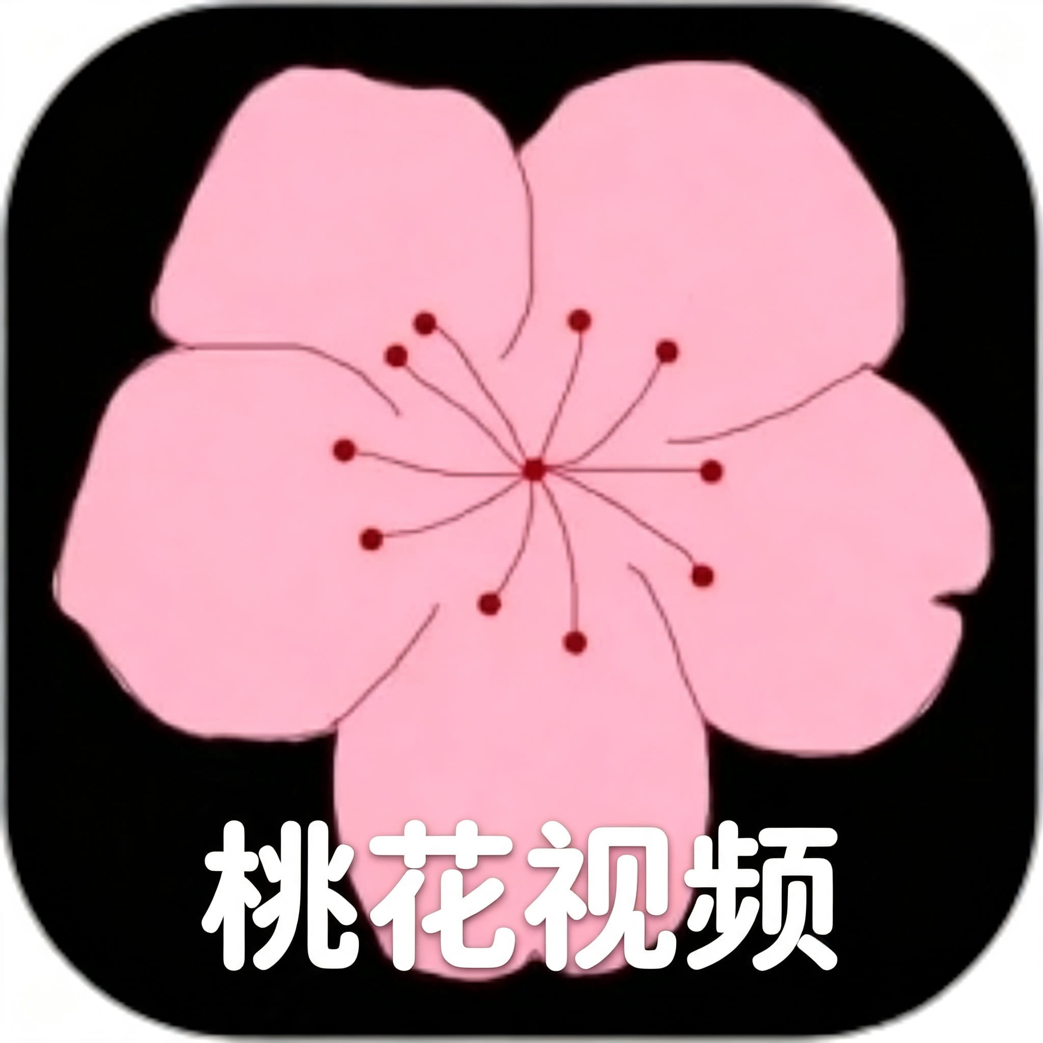 桃花视频 logo